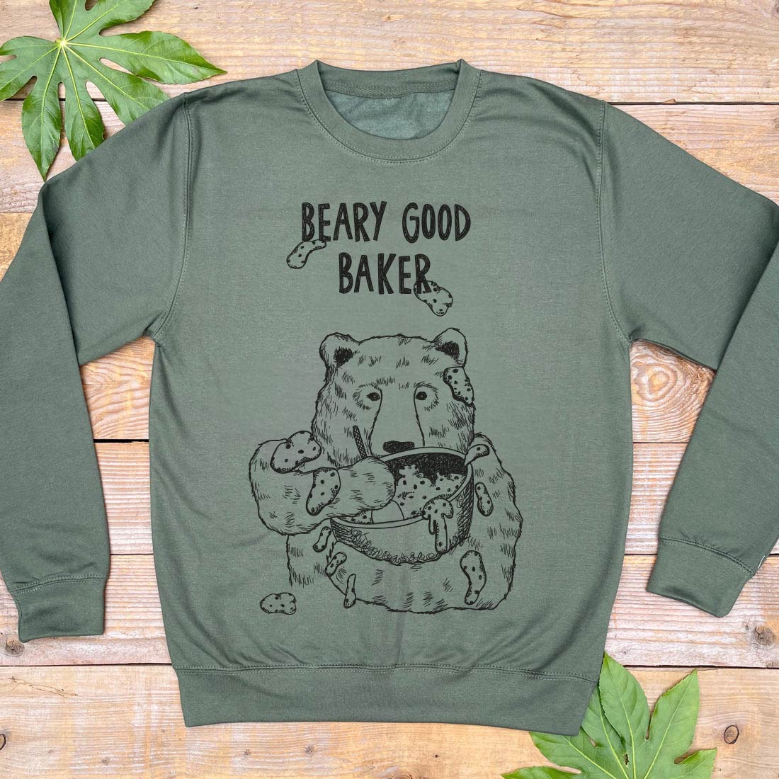 baking bear jumper