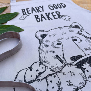 grey bear apron