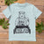 bear and bbq t-shirt green