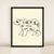Bear Bits Poster Print A3
