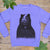 bowie bear purple jumper