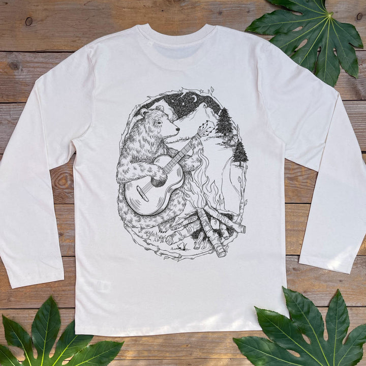 bear and guitar tshirt