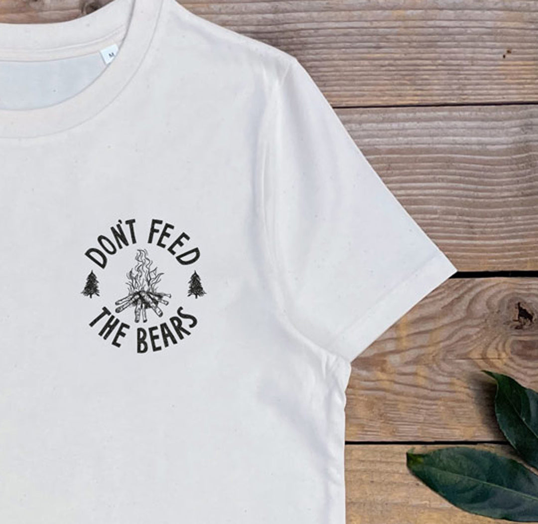 Campfire Bear Women's T-Shirt - Front/Back Print