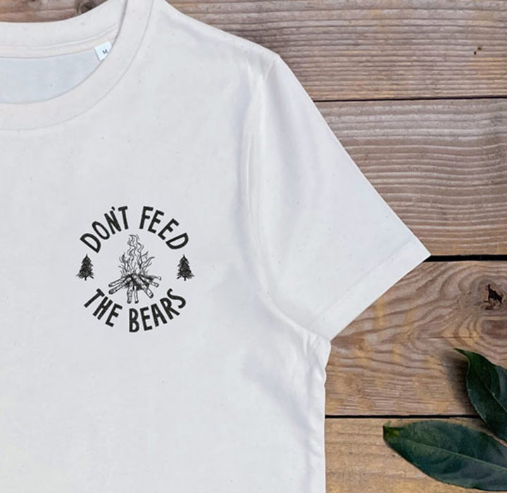 Campfire Bear Women's T-Shirt - Front/Back Print