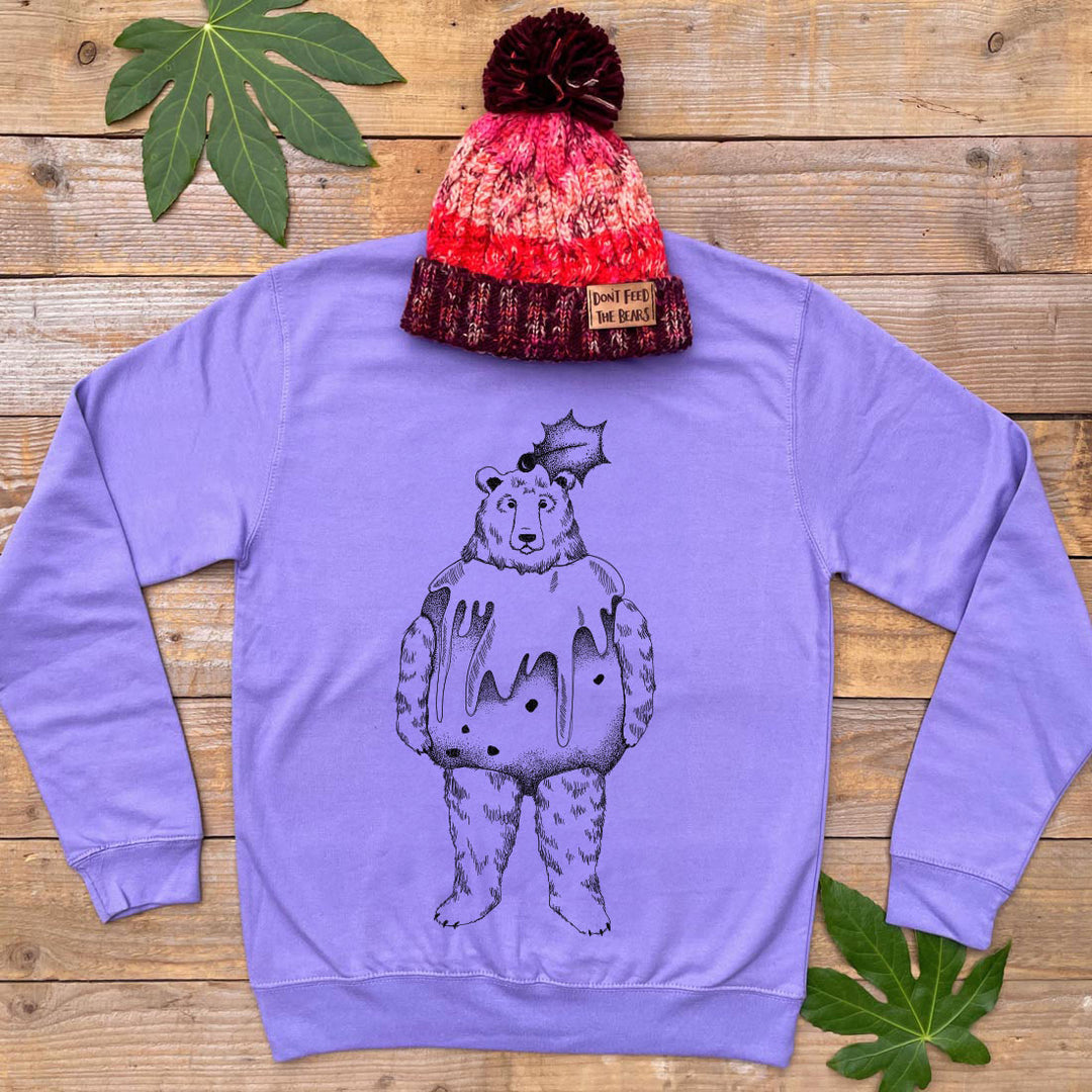 Christmas Pudding Bear Jumper