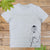 grey bear in hat t-shirt