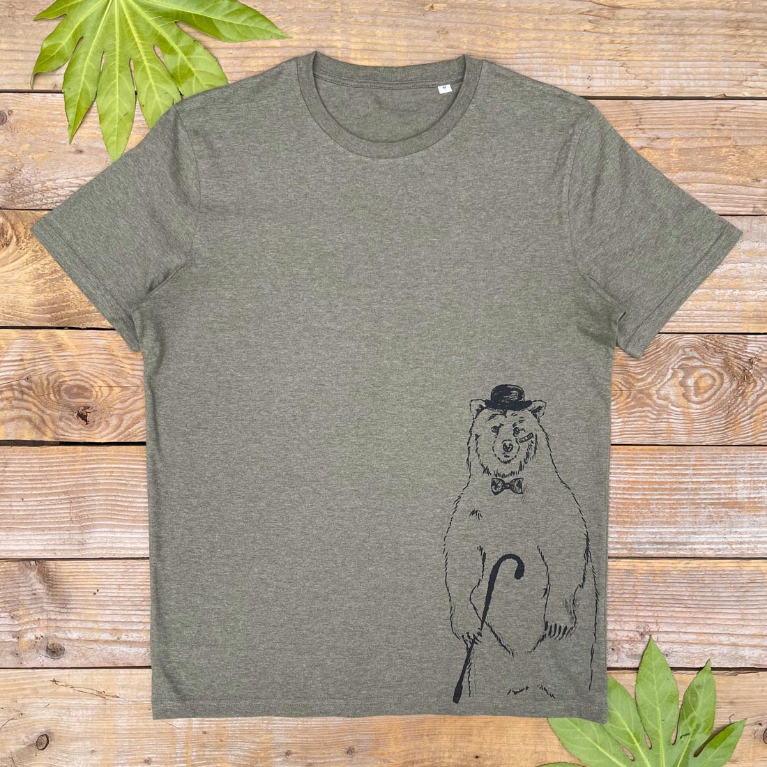 bear with bow tie t-shirt