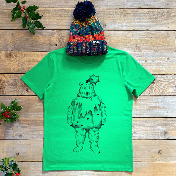 Christmas Pudding Bear T-Shirt