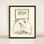 space invaders print poster