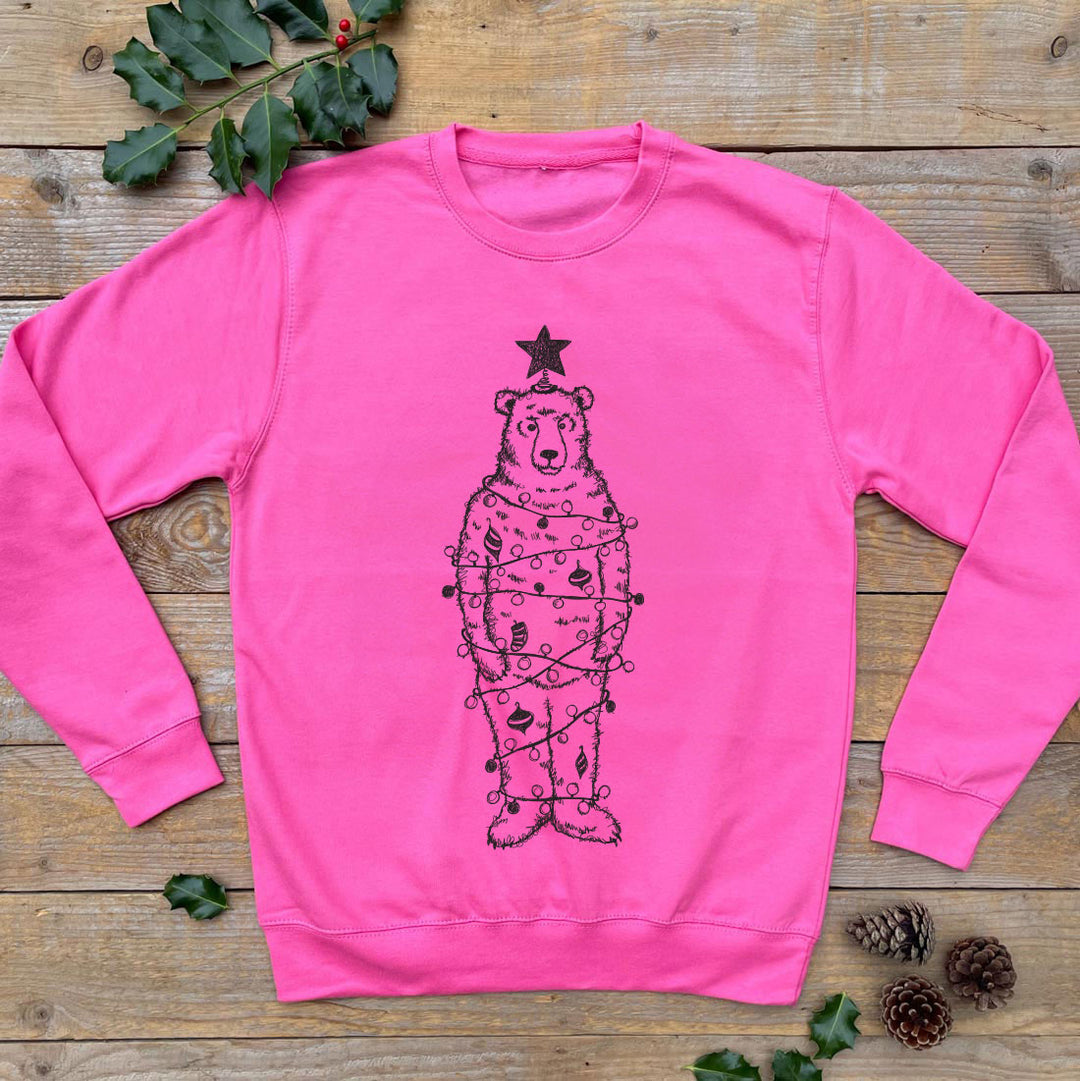 PINK CHRISTMAS JUMPER