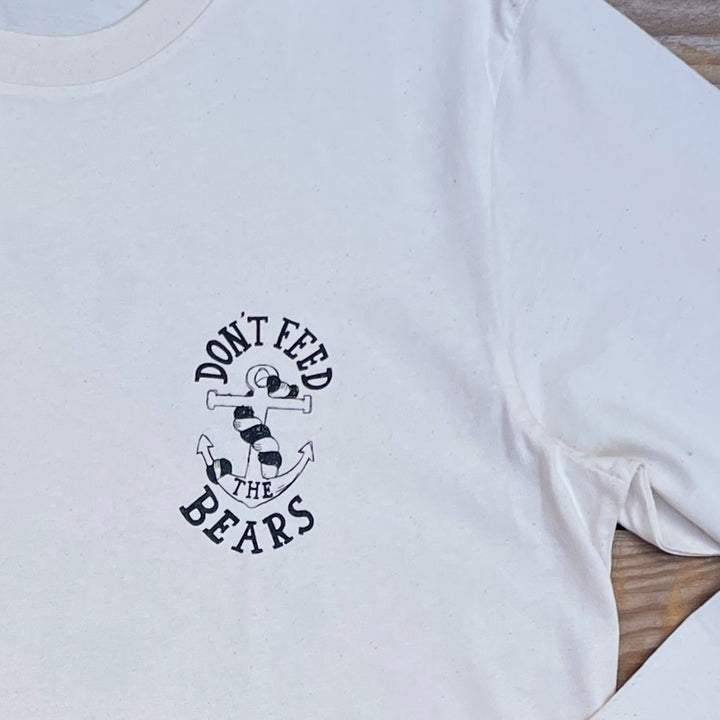 'Let's Sail' Bear Long Sleeved T-Shirt - Front/Back Print