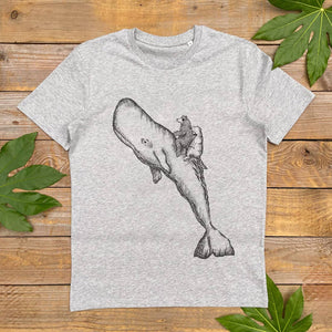 whale t-shirt mens