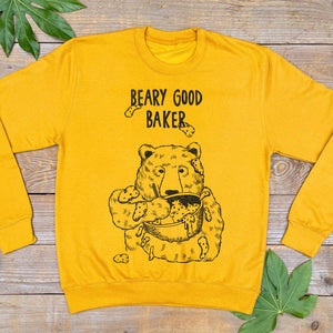 beary good baker jumper 
