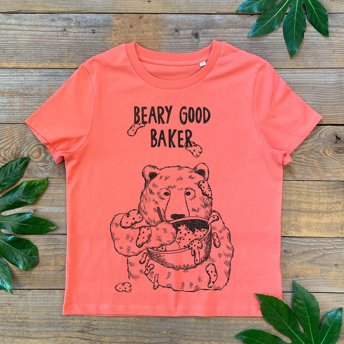 baking bear womens tshirt