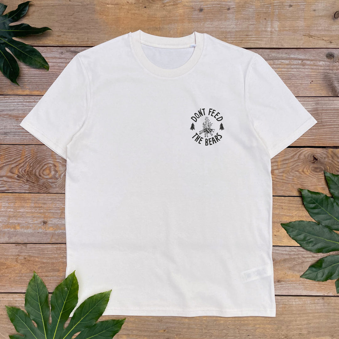 tshirt with small campfire print