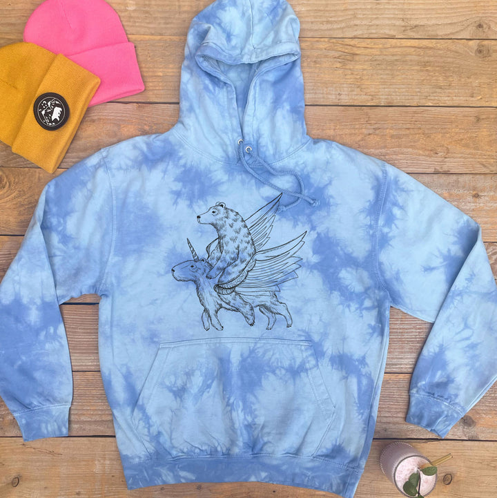 capybara blue hoodie