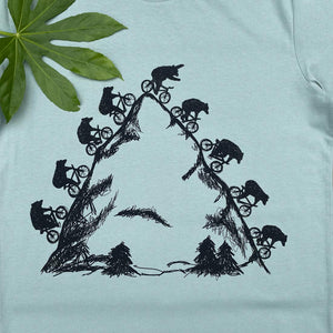 bears and mountain t-shirt