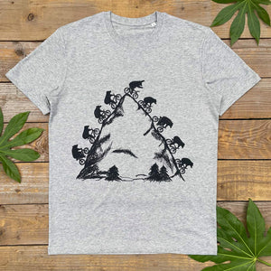 mens bear tshirt