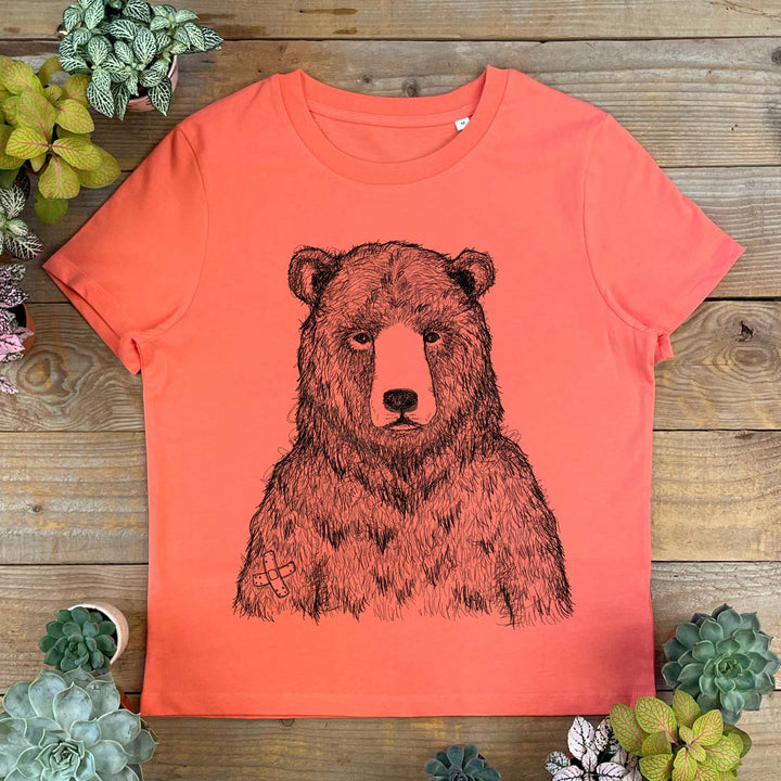 womens bear tshirt