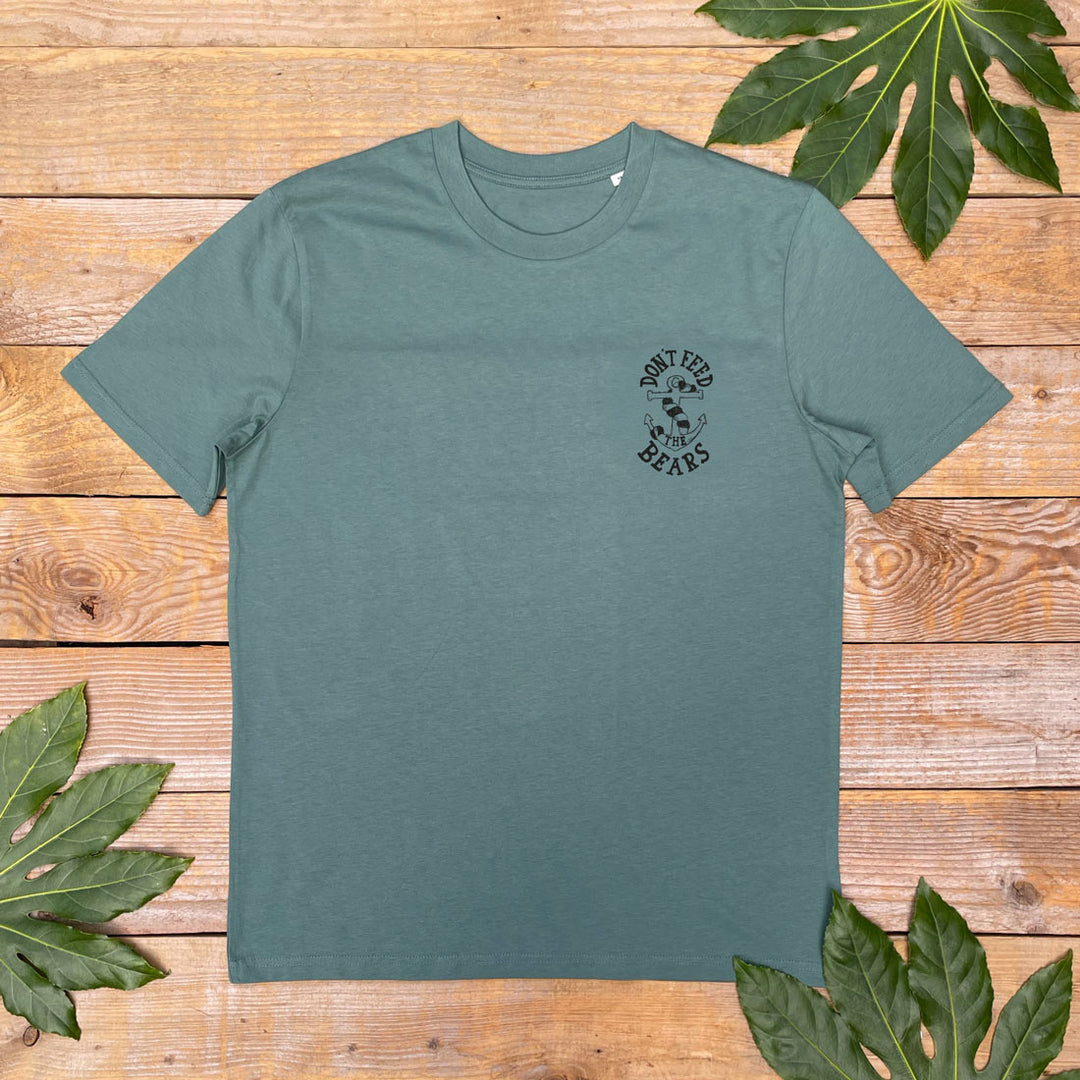 Tshirt with anchor pocket print