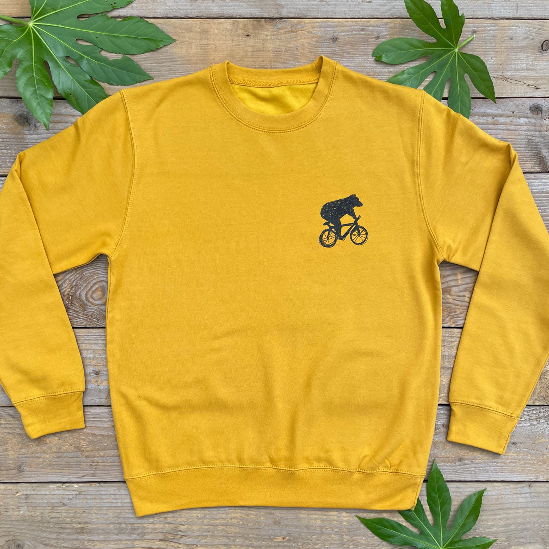 Mini Bear & Bicycle Jumper Gift for the coolest person you know