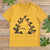 mustard tee with bears