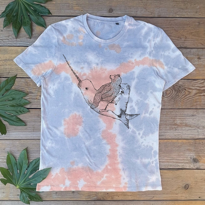 narwhal and bear tshirt