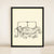 Sofa Bear Poster Print A3