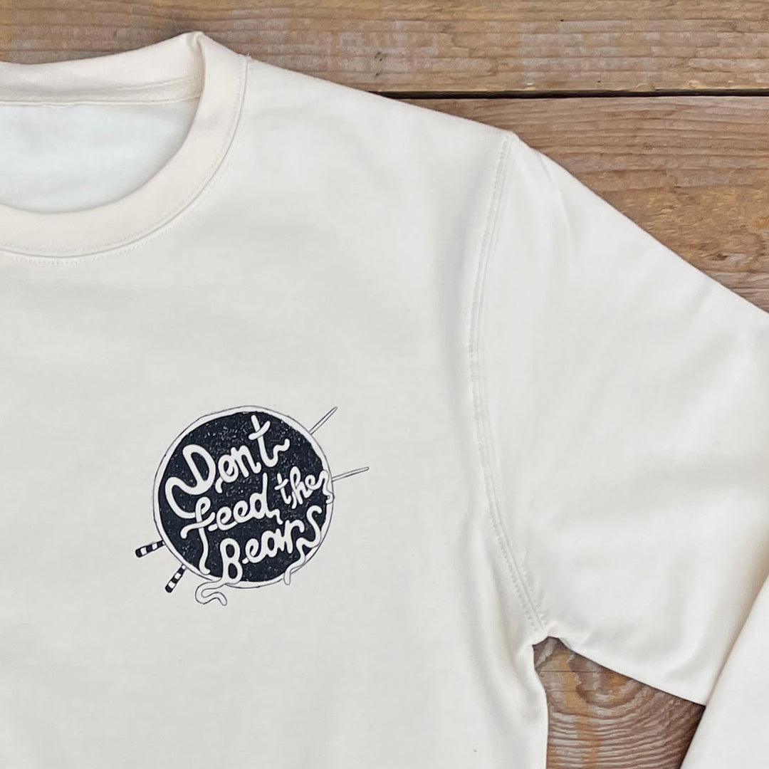 Noodles Bear Jumper - Front/Back Print
