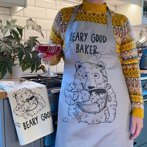 Beary Good Baker -  'So Orange' Biscuit Apron