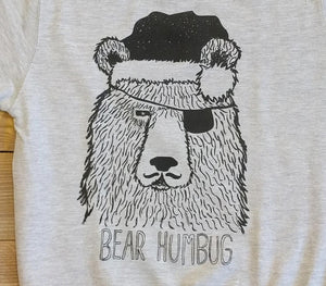 bear in santa hat jumper