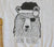 bear in santa hat jumper