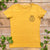 womens mustard t-shirt with bear