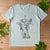 climbing frame t-shirt featuring bear, squirrel, badger and more