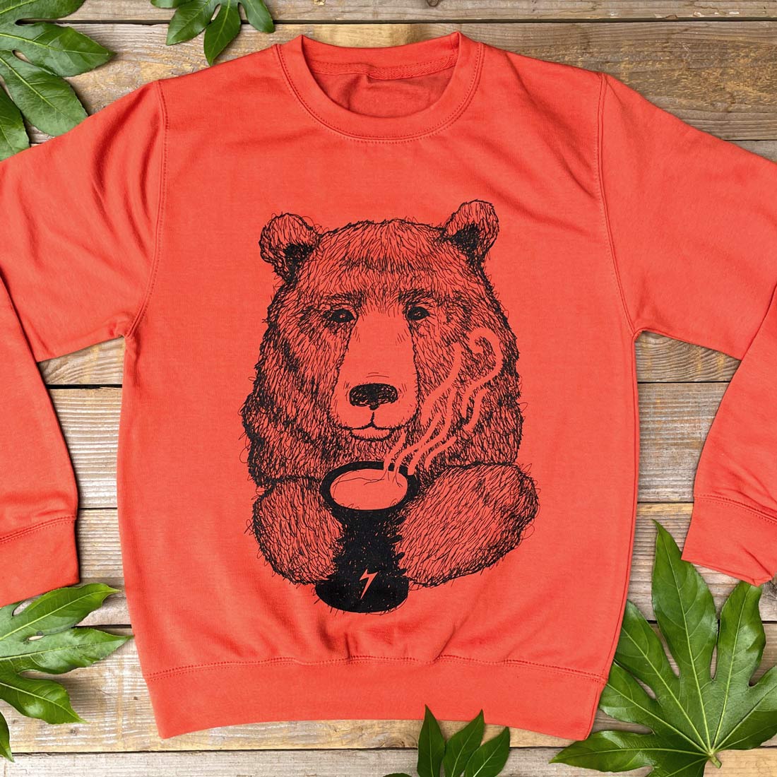 Orange bears outlet sweatshirt