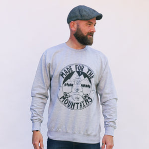 cool camping bear jumper