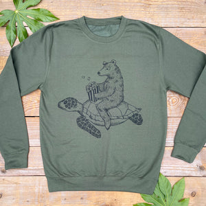 bear and turtle jumper