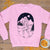 pink bear sweater