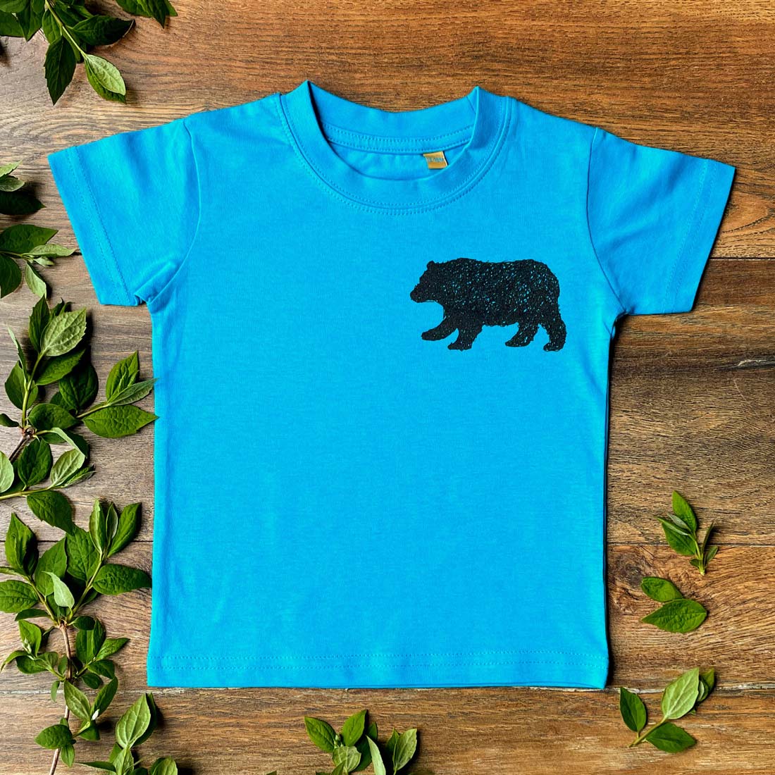 Walking Bear Baby/Kids T-Shirt