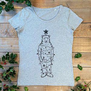 Women's Christmas tree t-shirt