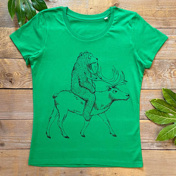bear and reindeer t-shirt