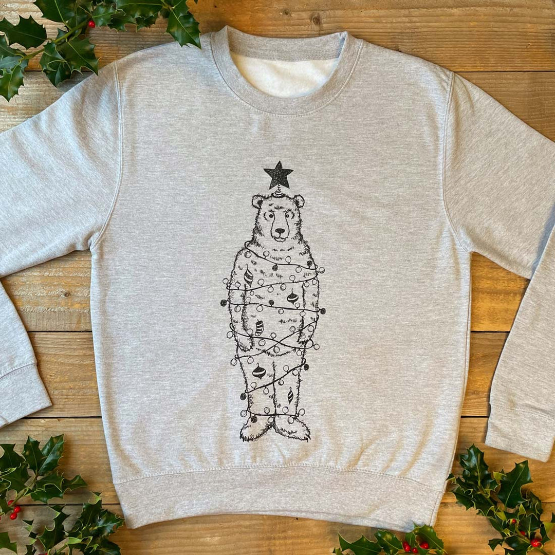 christmas bear jumper