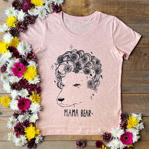 mama bear pink t-shirt