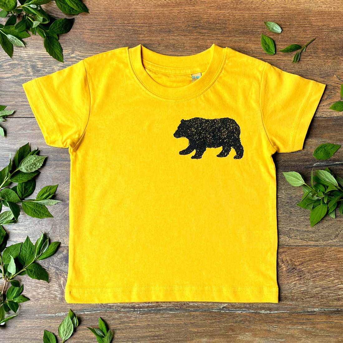 Yellow t shirt kids deals