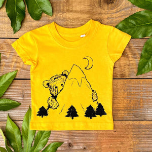 Peekaboo Bear Baby T-Shirt